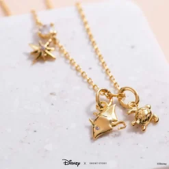 Disney Necklace Charm Diamante Manta Ray