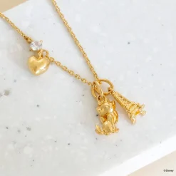 Disney Necklace Charm Eiffel Tower