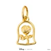 Disney Necklace Charm Enchanted Rose