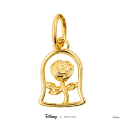 Disney Necklace Charm Enchanted Rose