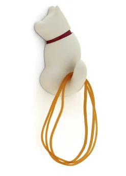 Dog Magnet Naughty White