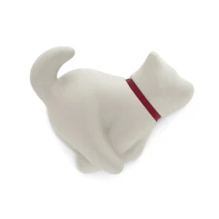 Dog Magnet Playful White