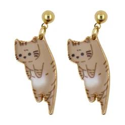 Drop Earring Cat
