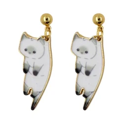 Drop Earring Cat