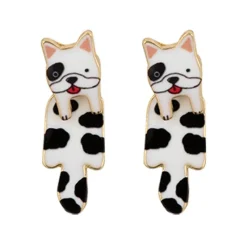 Drop Earring Dog Frenchie *