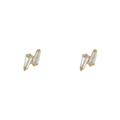 Earring Diamante Bolt