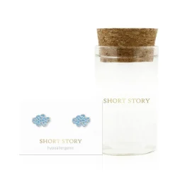 Earring Diamante Cloud Blue *