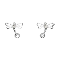 Earring Diamante Dragonfly