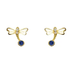 Earring Diamante Dragonfly