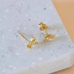 Earring Diamante Dragonfly II