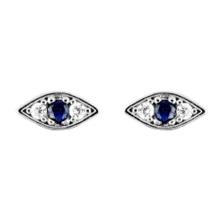 Earring Diamante Evil Eye