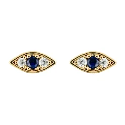 Earring Diamante Evil Eye