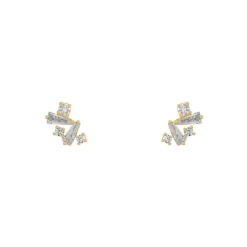 Earring Diamante Flutter