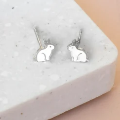 Earring Epoxy Rabbit