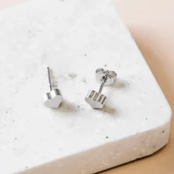 Earring Solid Heart
