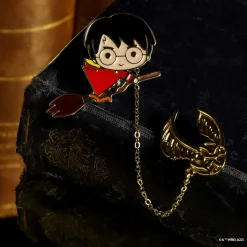 Harry Potter Enamel Pin Harry & Golden Snitch