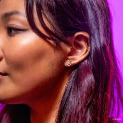 Marvel Earring Iron Man & Arc Reactor