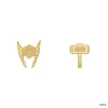 Marvel Earring Thor & Mjolnir Hammer
