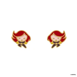 Marvel Epoxy Earring Black Widow