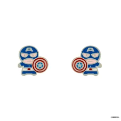 Marvel Epoxy Earring Captain America