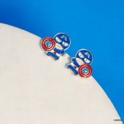 Marvel Epoxy Earring Captain America