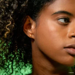 Marvel Epoxy Earring Iron Man