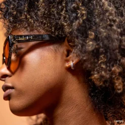 Marvel Epoxy Earring Iron Man