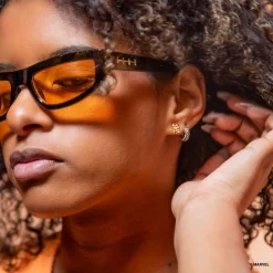 Marvel Epoxy Earring Iron Man