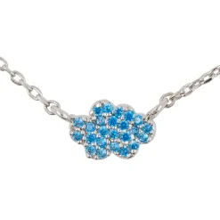 Necklace Diamante Cloud Blue *