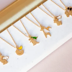 Necklace Epoxy Giraffe