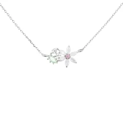 Necklace Flower and Leaves