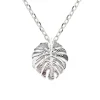 Necklace Monstera Leaf