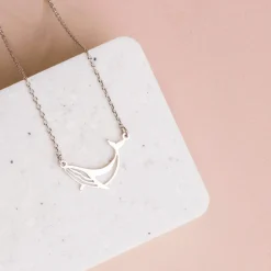 Necklace Whale Stencil