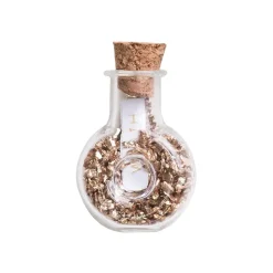 Trinket Bottle Wealth Round Gold