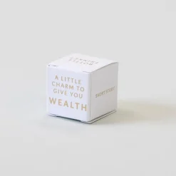 Trinket Bottle Wealth Round Gold