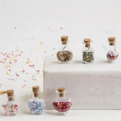 Trinket Bottle Wealth Round Gold